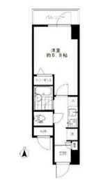 ステージファースト恵比寿 6階 間取り図