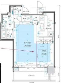 ザ・コート神宮外苑 11階 間取り図