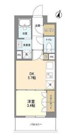 コスモグラシア学芸大学 404 間取り図