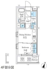 コスモグラシア学芸大学 201 間取り図