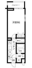 プライムアーバン中目黒 214 間取り図