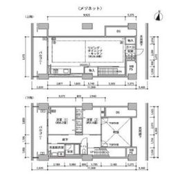 東雲キャナルコートCODAN 16-413 間取り図