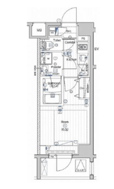 プレミアムキューブ大井町#mo 605 間取り図