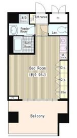 南青山コアパレス 503 間取り図