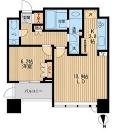 白金タワー 3階 間取り図