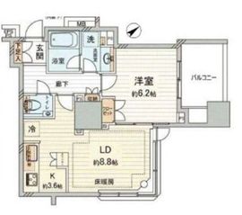 シティタワー池袋ウエストゲート 10階 間取り図