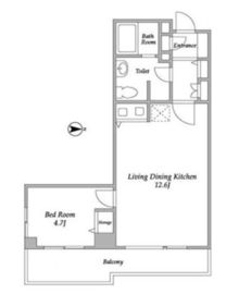 グランドスポット 403 間取り図