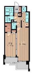 プラタナス目黒 102 間取り図