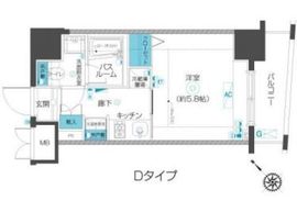 フェニックス武蔵小山 2階 間取り図