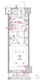 クレイシアIDZ王子 4階 間取り図