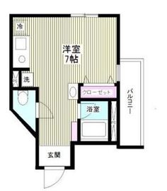 コートヤード南青山 2階 間取り図