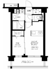 エクセレントシティ目白 6階 間取り図