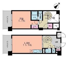 ルーチェ茗荷谷 506 間取り図