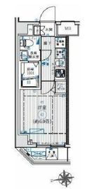 リライア大井町ヒルズ 4階 間取り図