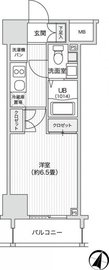 レジディア笹塚2 805 間取り図