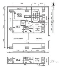 東雲キャナルコートCODAN 16-401 間取り図