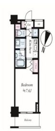 アクサスジーベック秋葉原 4階 間取り図