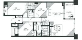 ライオンズ外苑の杜 1階 間取り図