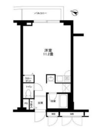 エスポワール渋谷松濤 1階 間取り図