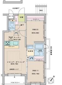 プレシャスヒル大崎 1階 間取り図