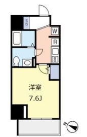 ドゥーエ千駄木 201 間取り図