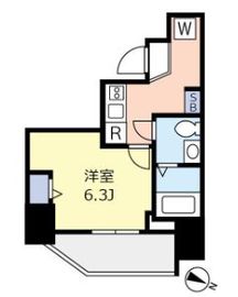 ドゥーエ千駄木 203 間取り図