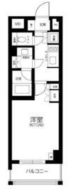 グランスイート東京 2階 間取り図