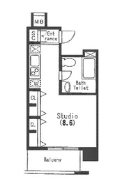 道玄坂スクエア 902 間取り図