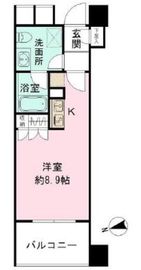 シティハウス東京新橋 7階 間取り図