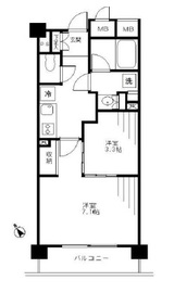 秀和溜池山王レジデンス 10階 間取り図