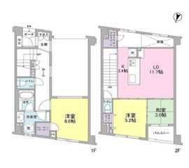 ソアラノーム碑文谷 115 間取り図