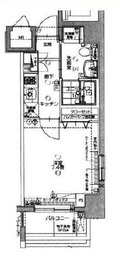 グランティアラ芝大門 6階 間取り図