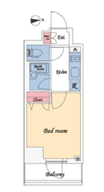 コンシェリア品川中延 1102 間取り図