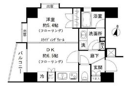 エスコートノヴェル南麻布 3階 間取り図