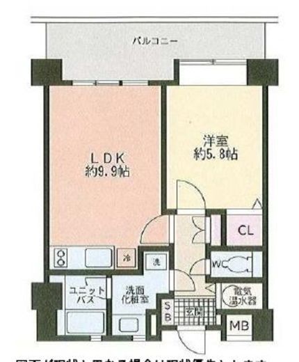ダイワ芝浦ビル 1102 間取り図