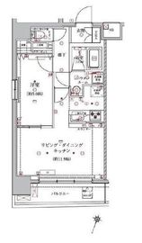 アルテシモルーナ 6階 間取り図