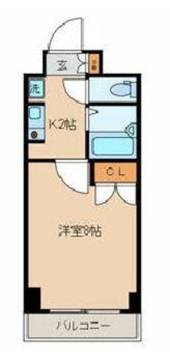 フォレシティ秋葉原 303 間取り図