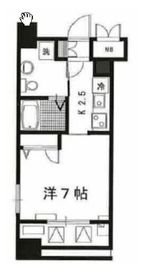 マストライフ目黒南 402 間取り図