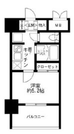 メインステージ南麻布4 9階 間取り図