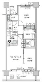 リージア経堂テラスガーデン 906 間取り図