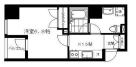 GLANZ 604 間取り図