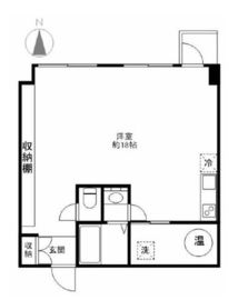 麻布エンパイアマンション 403 間取り図