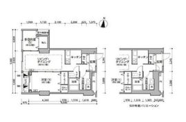 東雲キャナルコートCODAN 12-501 間取り図