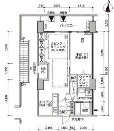 東雲キャナルコートCODAN 17-1101 間取り図