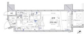 パレステュディオ六本木 5階 間取り図