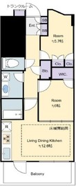 プラウドシティ池袋本町 9階 間取り図