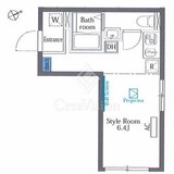 ヴァンテジオ目黒uno 202 間取り図