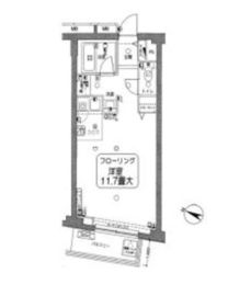 エスポワール渋谷松濤 4階 間取り図