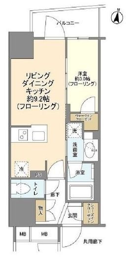 グランリビオ千代田平河町 5階 間取り図