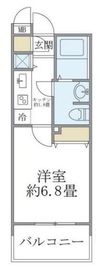 レジデンシア麻布十番 1202 間取り図